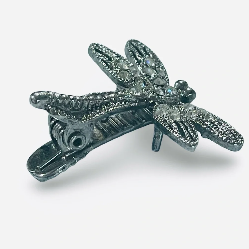 Metal Dragonfly Hair Clip